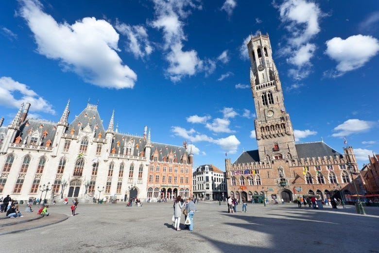 Market Square in Bruges